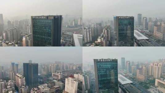 重庆三峡银行总部重庆三峡银行高清在线视频素材下载