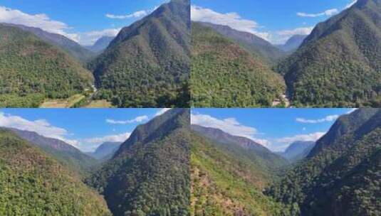 泰国北部的山脉。高清在线视频素材下载