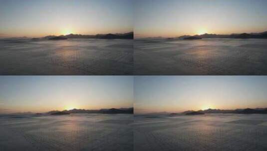 霞浦东壁滩涂日落高清在线视频素材下载