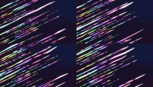 彩色粒子线条抽象彩虹高清在线视频素材下载