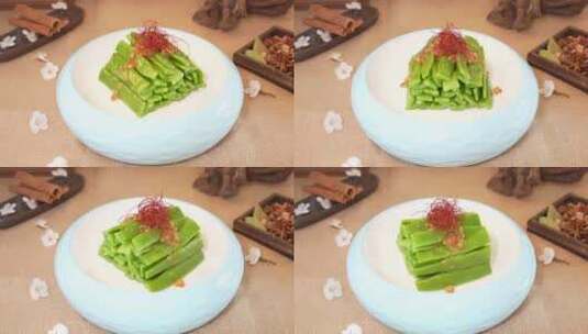 中餐菜品展示高清在线视频素材下载