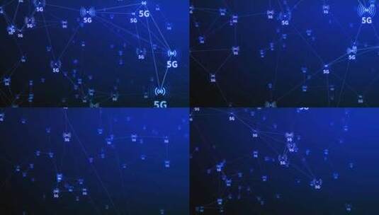 5G网络技术4K高清在线视频素材下载