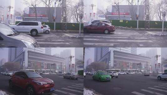 乌鲁木齐城市街景高清在线视频素材下载