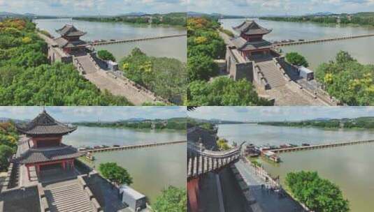 赣州古城墙高清在线视频素材下载