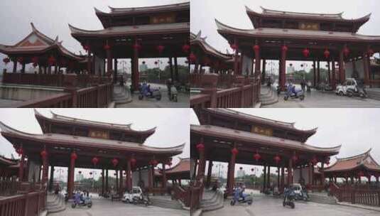 漳州古城街景高清在线视频素材下载