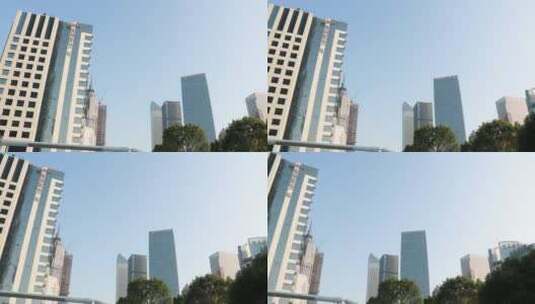 广州CBD高楼高清在线视频素材下载