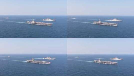 美国海军舰艇和航空母舰高清在线视频素材下载