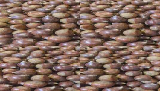 板栗坚果食品4k视频平移镜头高清在线视频素材下载