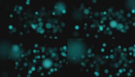 唯美光斑粒子带通道-梦幻蓝色光斑舞台背景高清在线视频素材下载