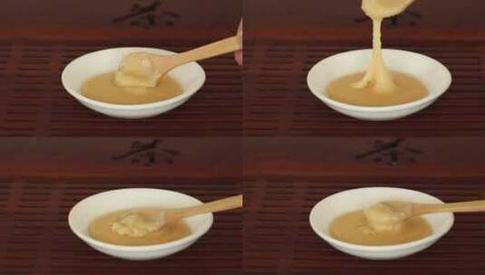 蜂蜜特性展示高清在线视频素材下载