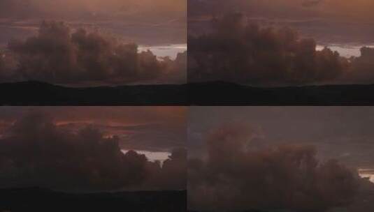 夕阳云朵25S高清在线视频素材下载