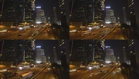 中国香港繁华的街道高清在线视频素材下载