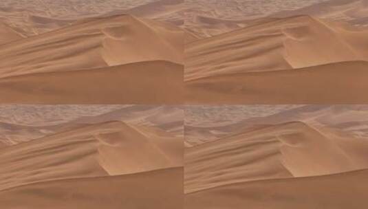 新疆塔克拉玛干沙漠航拍高清在线视频素材下载