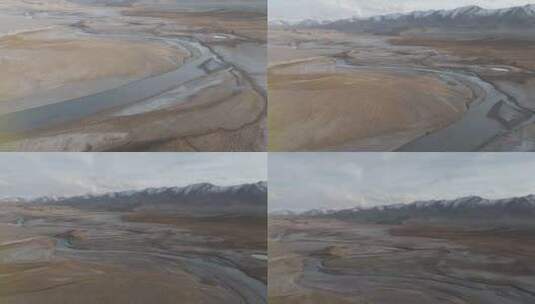 新疆塔县木吉火山口-7高清在线视频素材下载