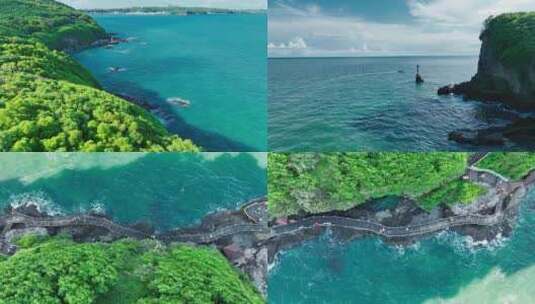 北海涠洲岛海岛旅游宣传片高清在线视频素材下载