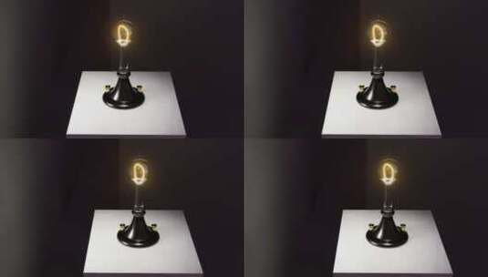 科技 灯泡 爱迪生 发明高清在线视频素材下载