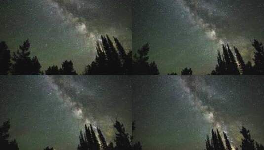 星星，夜晚，天空，宇宙高清在线视频素材下载