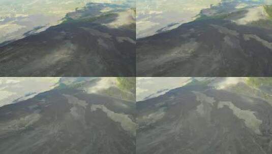 危地马拉火山熔岩灾害高清在线视频素材下载