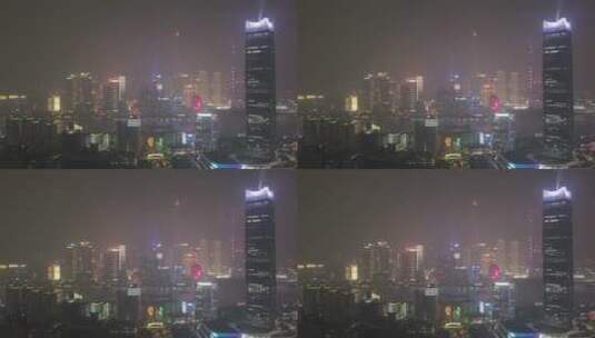 上海陆家嘴延时摄影高清在线视频素材下载