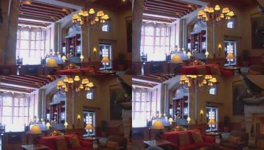 酒店酒廊视频高清在线视频素材下载