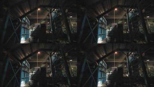 工厂车间内部拍摄高清在线视频素材下载