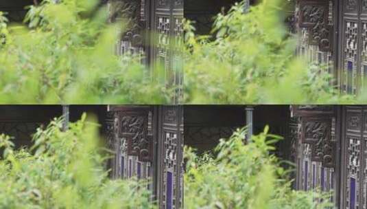 传统江南园林别墅建筑高清在线视频素材下载