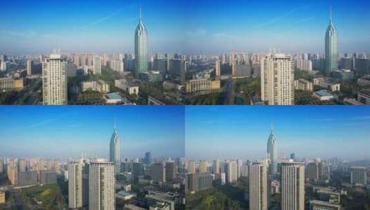江苏常州市城市风光高清在线视频素材下载