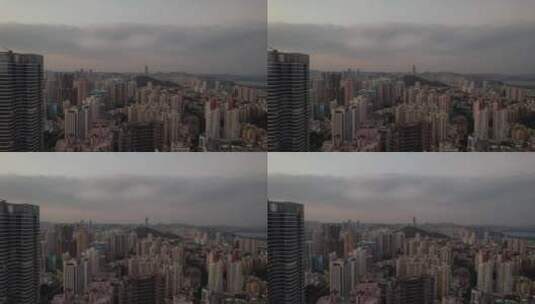 深圳城市CBD航拍4K高清在线视频素材下载