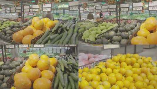 蔬菜瓜果绿色食品有机食品高清在线视频素材下载