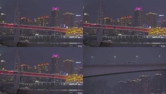 千厮门大桥高清在线视频素材下载