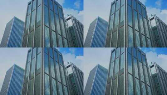 【正版素材】香港摩天大楼高清在线视频素材下载