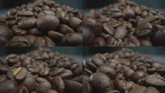 烤制咖啡豆烘焙咖啡豆高清在线视频素材下载