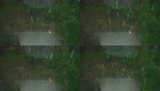 下雨 室内拍摄高清在线视频素材下载