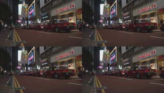 香港出租车高清在线视频素材下载