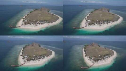 基纳瓦岛西松巴瓦印度尼西亚高清在线视频素材下载