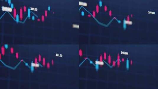 证券交易所，图表，数字，图表高清在线视频素材下载