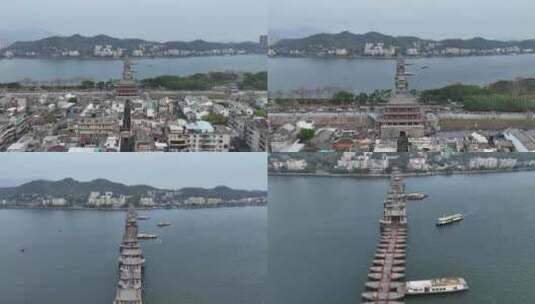 中国广东省潮州市广济桥高清在线视频素材下载