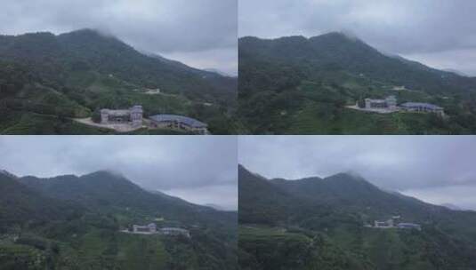 梅州灵光寺景区航拍高清在线视频素材下载
