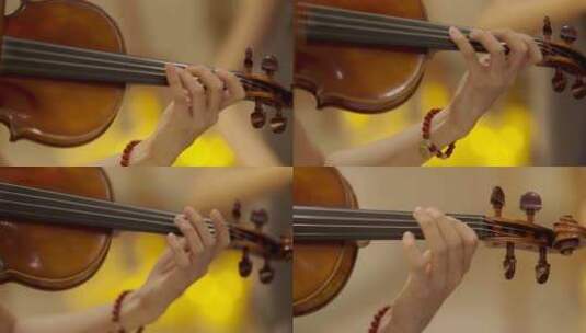 小提琴演奏会现场高清在线视频素材下载