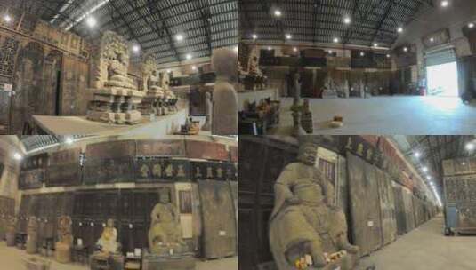 重庆大圆祥博物馆收藏的巴渝地区文物高清在线视频素材下载