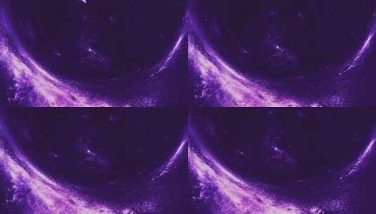 紫色唯美银河背景高清在线视频素材下载