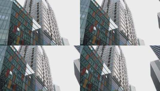 城市CBD高楼高清在线视频素材下载