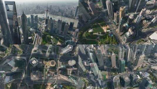 上海疫情封控城市空荡大合集高清在线视频素材下载