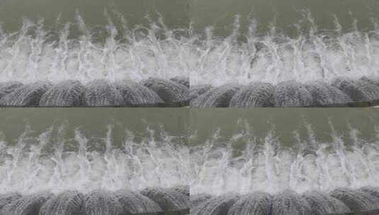 实拍溪流瀑布流水高清在线视频素材下载