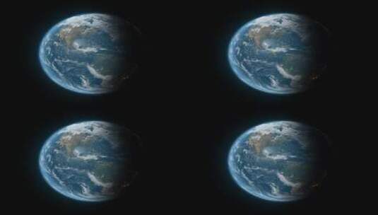 地球角度-2高清在线视频素材下载