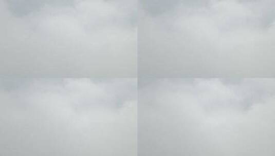 云端之上俯瞰大地无人机穿云4K航拍高清在线视频素材下载