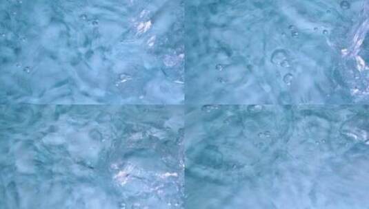 夏日清凉水意境升格镜头实拍视频高清在线视频素材下载