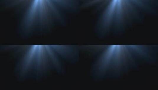 蓝色顶光光芒照射高清在线视频素材下载