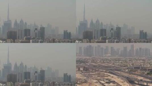 阿联酋迪拜城市高清在线视频素材下载
