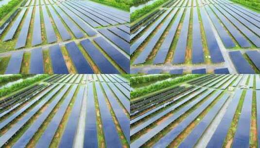 太阳能电池板、可再生能源产业高清在线视频素材下载
